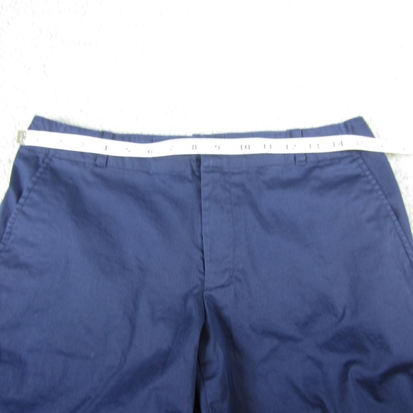 Ralph Lauren Golf Shorts Womens  Chino Navy Blue‎ Pockets Cotton Logo - Picture 9 of 16